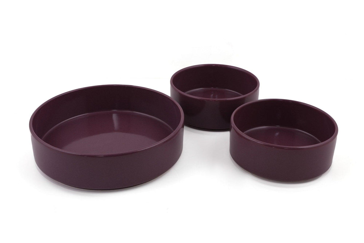 Set boluri, Violet, 14x14x5.5 cm