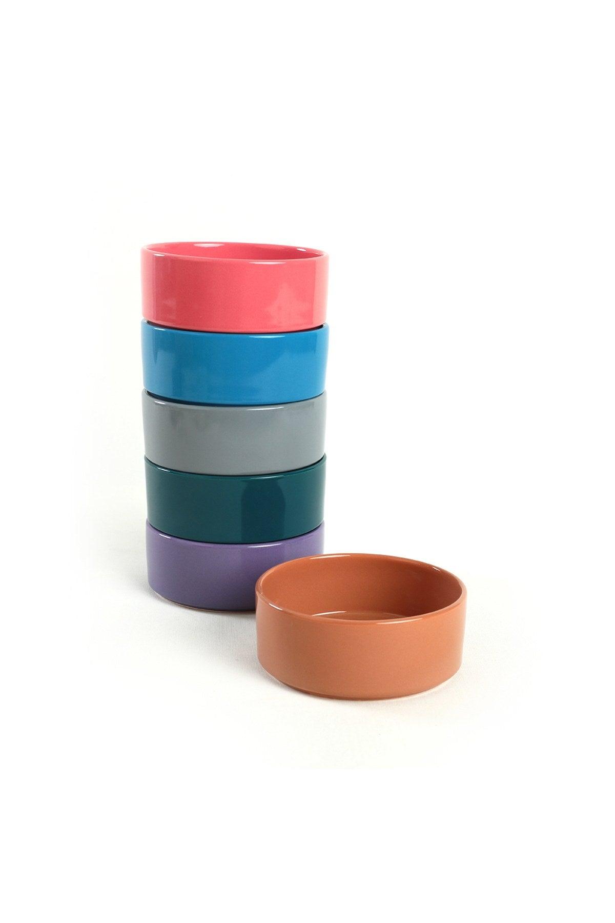 Set boluri ceramice, Multicolor, 14 cm