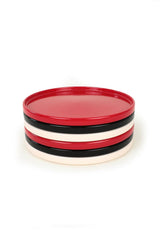Set farfurii, Negru, 27 cm