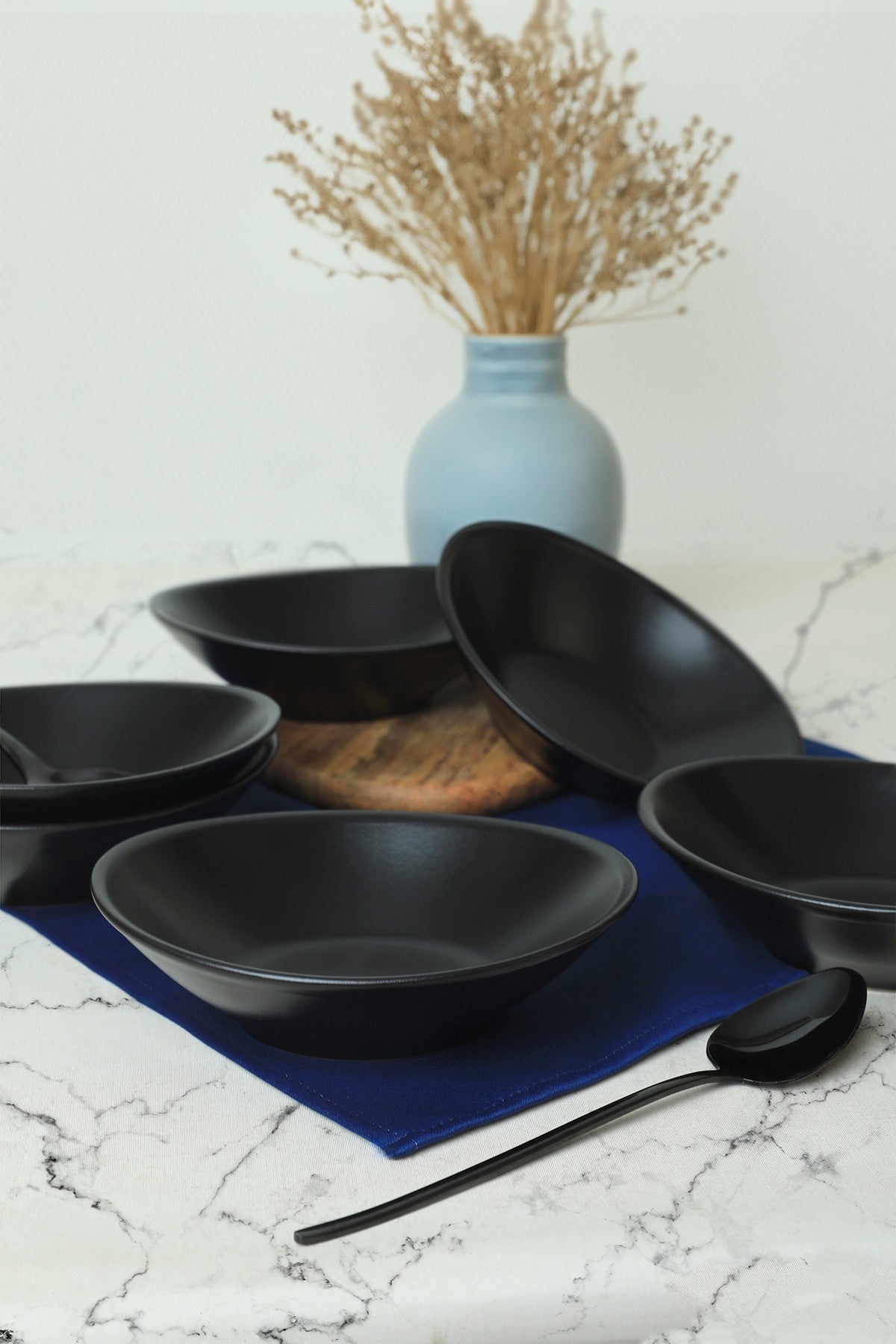 Set de boluri 6 bucăți X0001651700000000000000000, Matte black