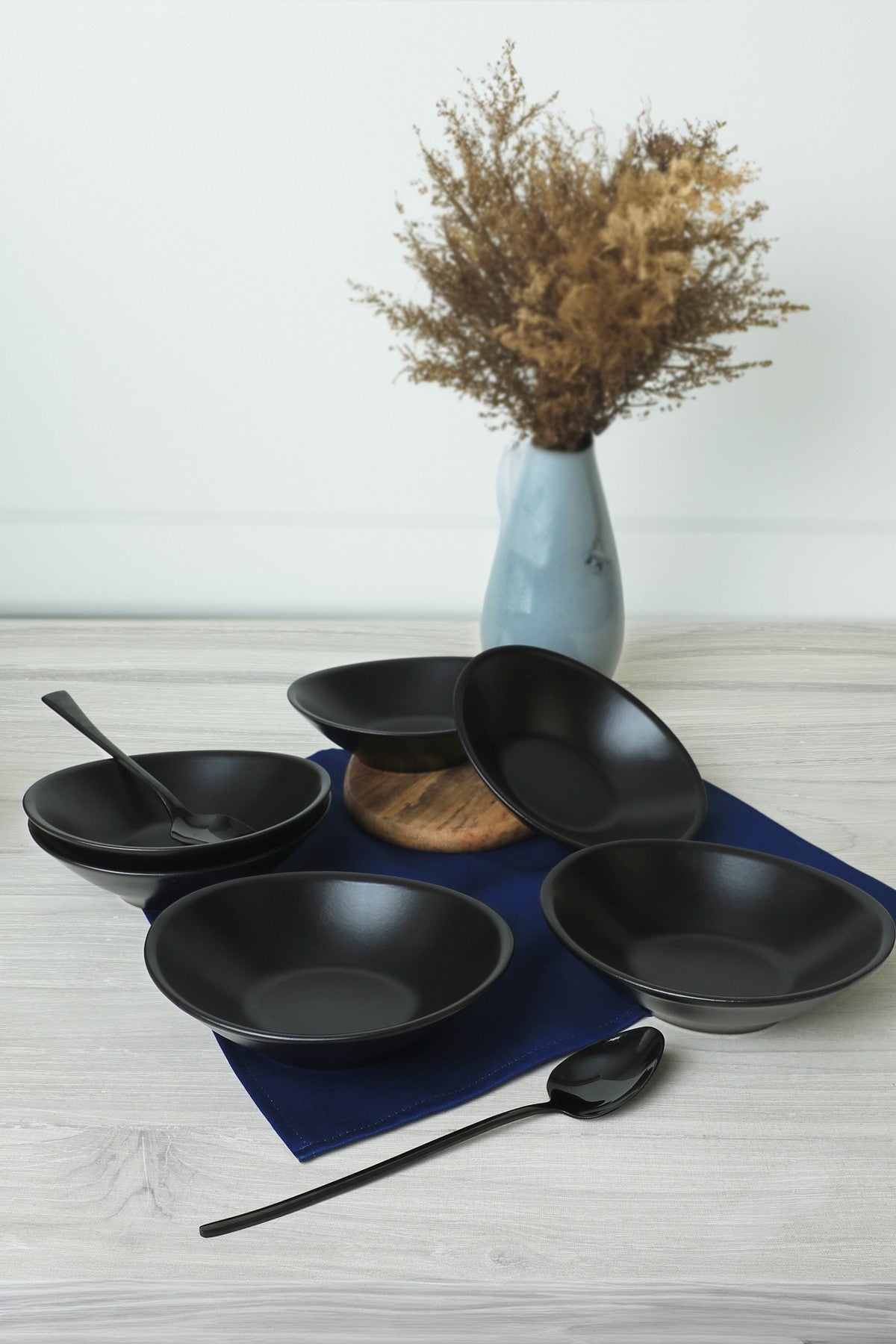 Set de boluri 6 bucăți X0001651700000000000000000, Matte black