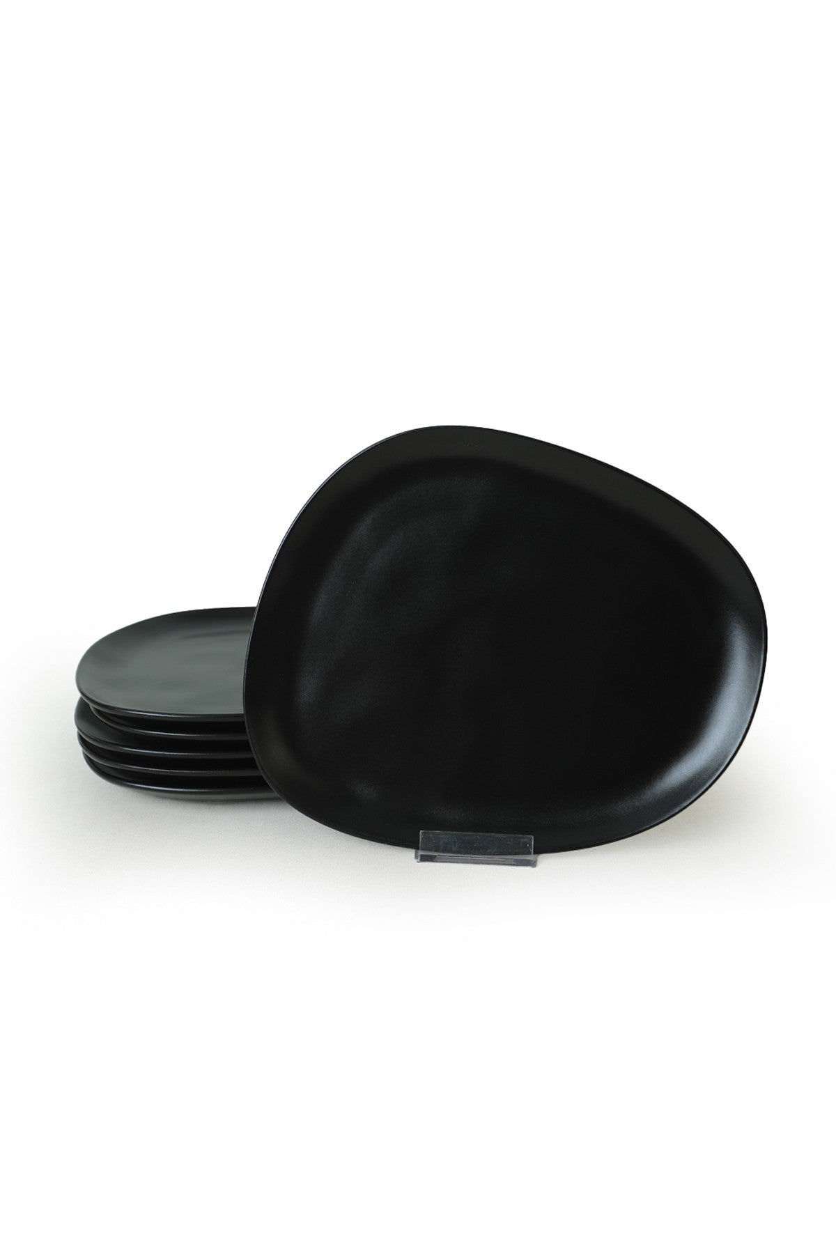 Set de farfurii 6 bucăți X0001549900000000000000000, Matte black