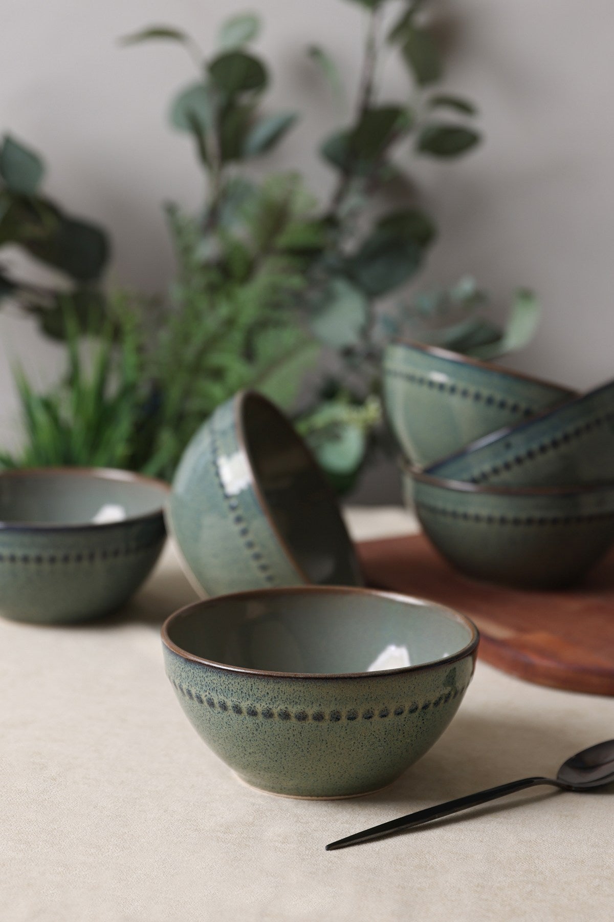 Set de boluri 6 bucăți X00018613, Verde
