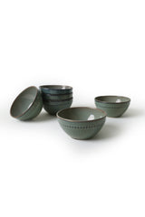 Set de boluri 6 bucăți X00018613, Verde