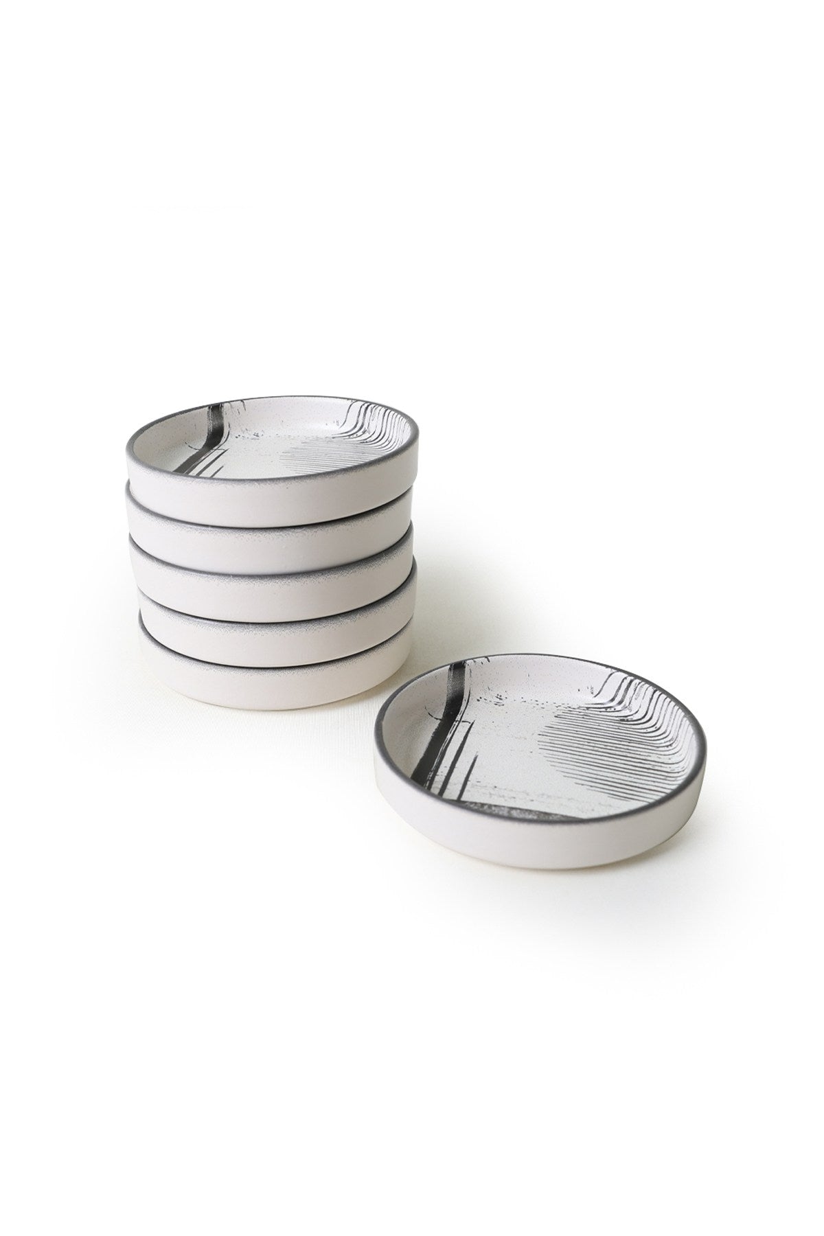 Set de boluri 6 bucăți X00017910, Negru - Alb