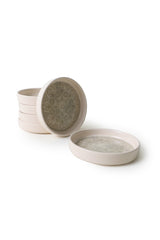 Set de boluri 6 bucăți X00017907, Crem