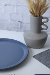 Set de farfurii 6 bucăți X00018763, Albastru