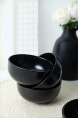 Set de boluri 6 bucăți X00017455, Matte black