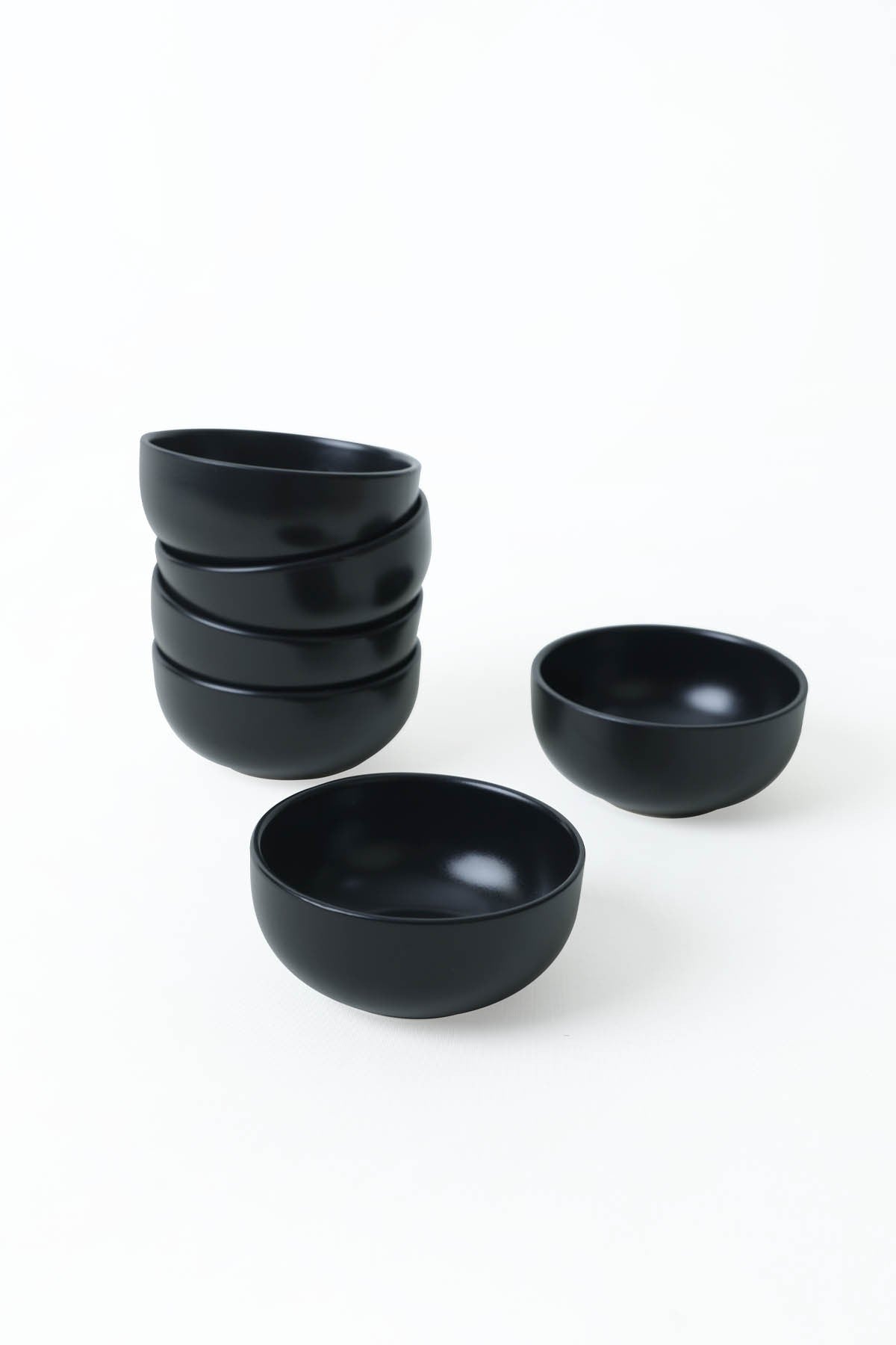 Set de boluri 6 bucăți X00017455, Matte black