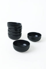 Set de boluri 6 bucăți X00017455, Matte black