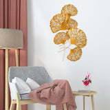Decorațiune de perete din metal Myth - CH110-2, Multicolor, 75x5x100 cm