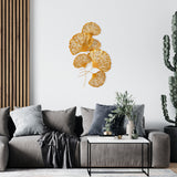 Decorațiune de perete din metal Myth - CH110-2, Multicolor, 75x5x100 cm