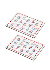 Set de farfurii 2 bucăți NEW059, Multicolor, 40x30x1 cm