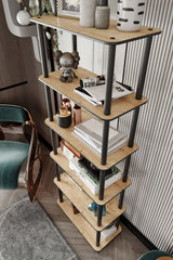 Bibliotecă 6 Rect, Diverse culori, 60x30x173 cm - Stejar | SKU: 282PTR1112 | Bibliotecă 6 Rect, 60x30x173 cm, varianta Stejar, produs pentru amenajarea locuinței, disponibil online în România la CasaMob