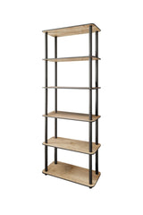 Bibliotecă 6 Rect, Diverse culori, 60x30x173 cm - Stejar | SKU: 282PTR1112 | Bibliotecă 6 Rect, 60x30x173 cm, varianta Stejar, produs pentru amenajarea locuinței, disponibil online în România la CasaMob