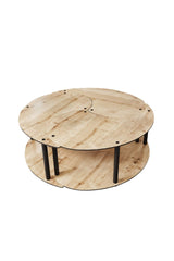 Măsuță de cafea Yin Yang 3 70, Diverse culori, Ø70x38 cm - Stejar | SKU: 282PTR1522 | Măsuță de cafea Yin Yang 3 70, Ø70x38 cm, varianta Stejar, produs pentru amenajarea locuinței, disponibil online în România la CasaMob