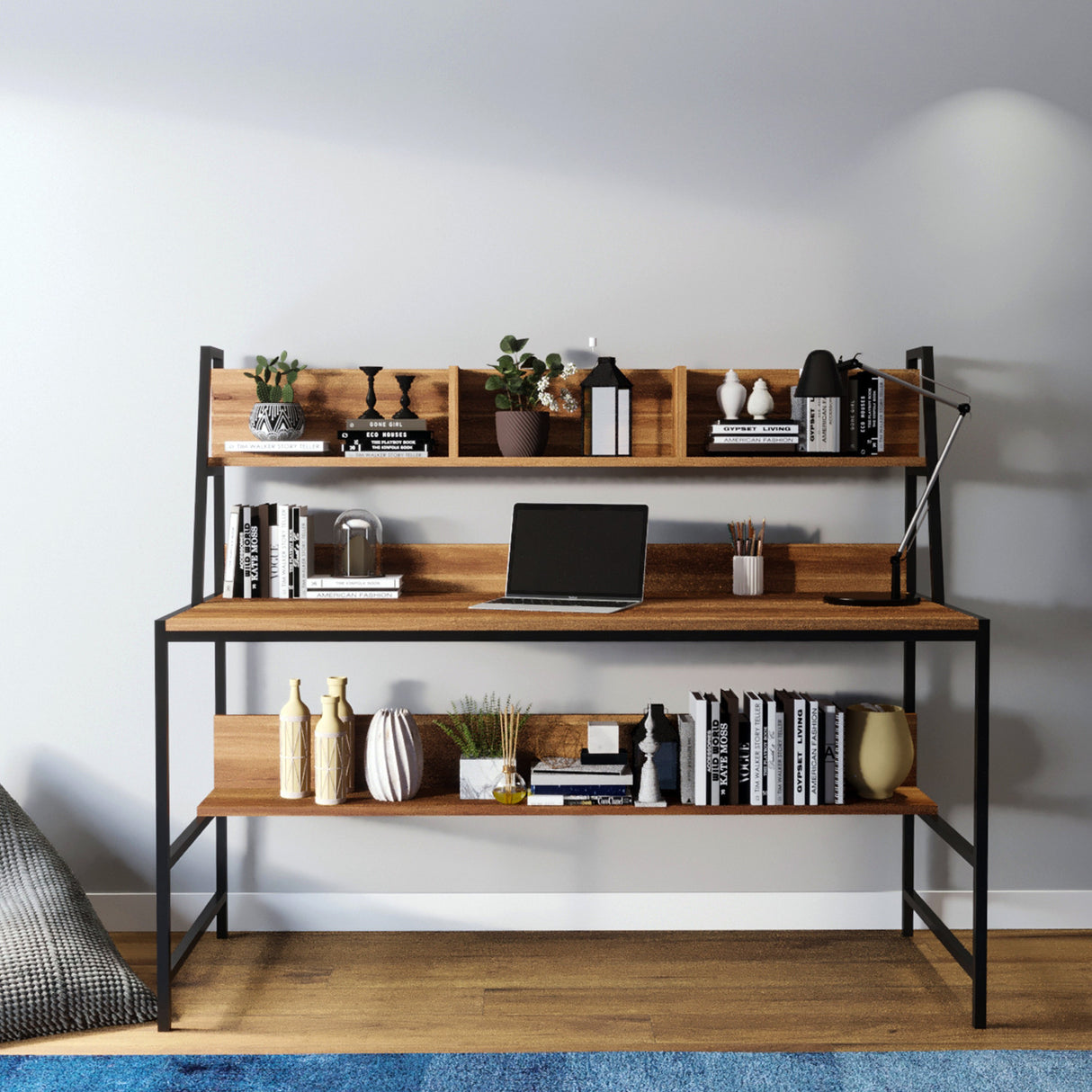 Birou Ceren - L169, Nuc, 140x60x122 cm