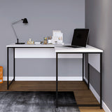 Birou L - L192, Alb, 160x60x72 cm