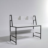 Birou Demir - L198, Alb, 140x60x122 cm