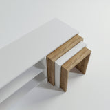 Comodă TV Zigon - L502, Alb, 180x40x55 cm