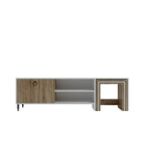 Comodă TV Zigon - L502, Alb, 180x40x55 cm