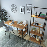 Birou Dresden - L246, Nuc, 120x55x180 cm