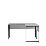 Birou L - L192, Alb, 160x60x72 cm