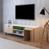 Comodă TV Tanay - L584, Stejar - Alb, 180x40x55 cm, SKU 285LCV1148, imagine 1