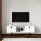 Comodă TV Yaren - L3024, Alb, 120x35x50 cm