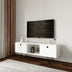 Comodă TV Yaren - L3024, Alb, 120x35x50 cm, SKU 285LCV1184, imagine 2