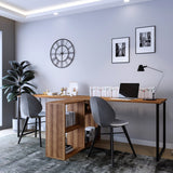 Birou London - L208, Nuc, 240x60x72 cm