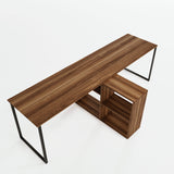 Birou London - L208, Nuc, 240x60x72 cm