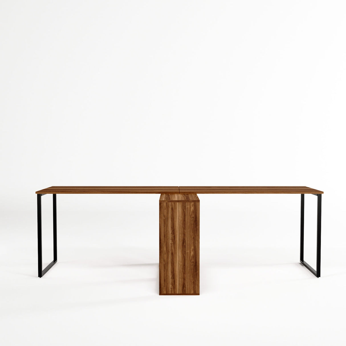 Birou London - L208, Nuc, 240x60x72 cm