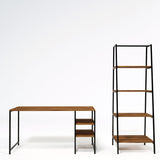 Birou Dresden - L246, Nuc, 120x55x180 cm