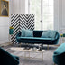 Canapea fixă 3 locuri Matilda, Petrol blue, 228x90x82 cm, SKU 291NDS1306, imagine 2