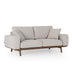 Canapea fixă 2 locuri Istanbul, Ecru, 187x95x86 cm, SKU 291NDS1106, imagine 2