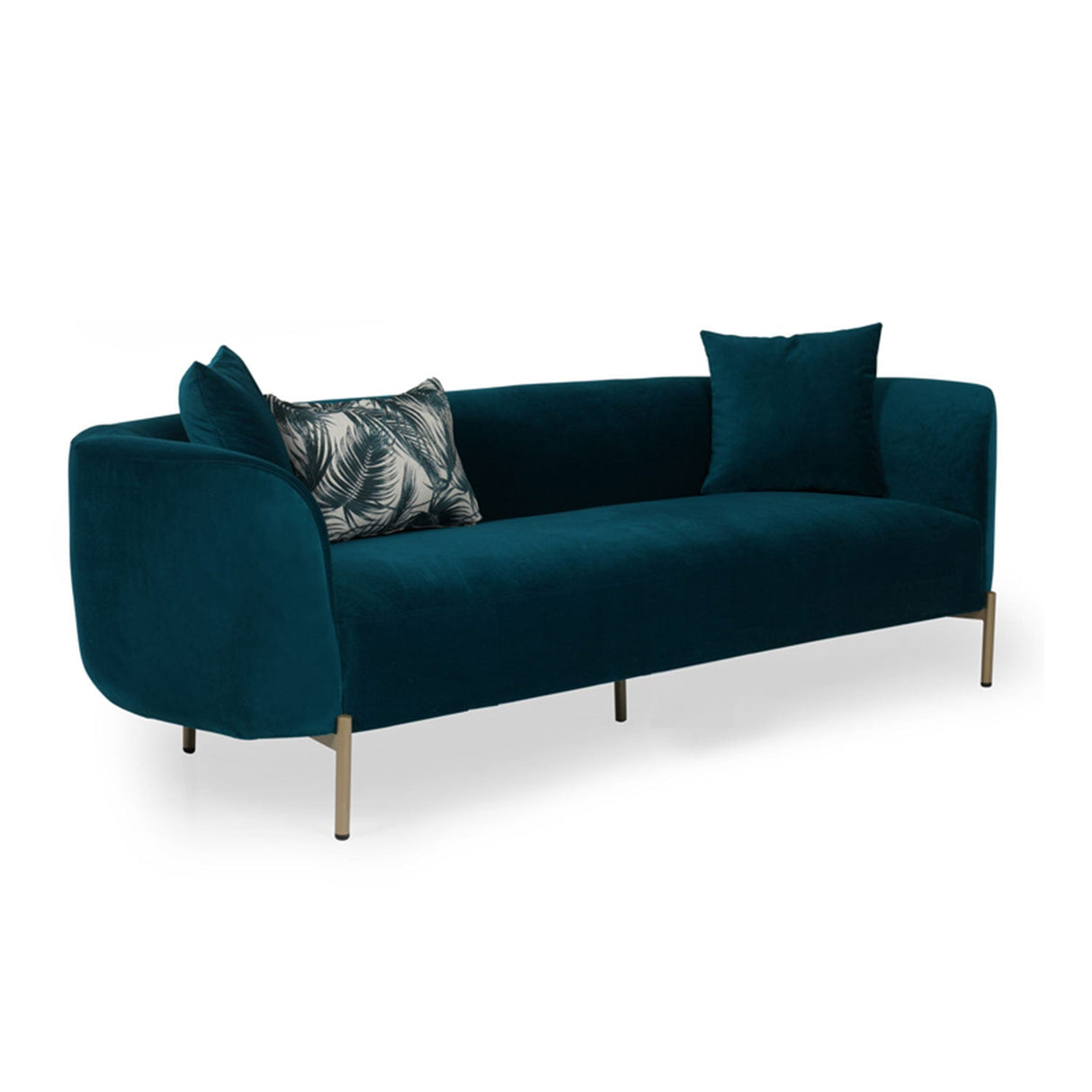 Canapea fixă Macaroon, Diverse culori, Diverse configurații, Diverse dimensiuni - Verde - 180x82x70 cm - 2 locuri | SKU: 291NDS1108 | Canapea fixă Macaroon, varianta Verde - 180x82x70 cm - 2 locuri, produs pentru amenajarea locuinței, disponibil online în România la CasaMob