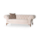 Canapea fixă Bianca, Crem, Diverse configurații, Diverse dimensiuni - 205x100x75 cm - 2 locuri | SKU: 291NDS1114 | Canapea fixă Bianca, Crem, varianta 205x100x75 cm - 2 locuri, produs pentru amenajarea locuinței, disponibil online în România la CasaMob