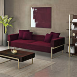 Canapea fixă Magenta, Diverse culori, Diverse configurații, Diverse dimensiuni - Roșu - 204x94x68 cm - 2 locuri | SKU: 291NDS1119 | Canapea fixă Magenta, varianta Roșu - 204x94x68 cm - 2 locuri, produs pentru amenajarea locuinței, disponibil online în România la CasaMob