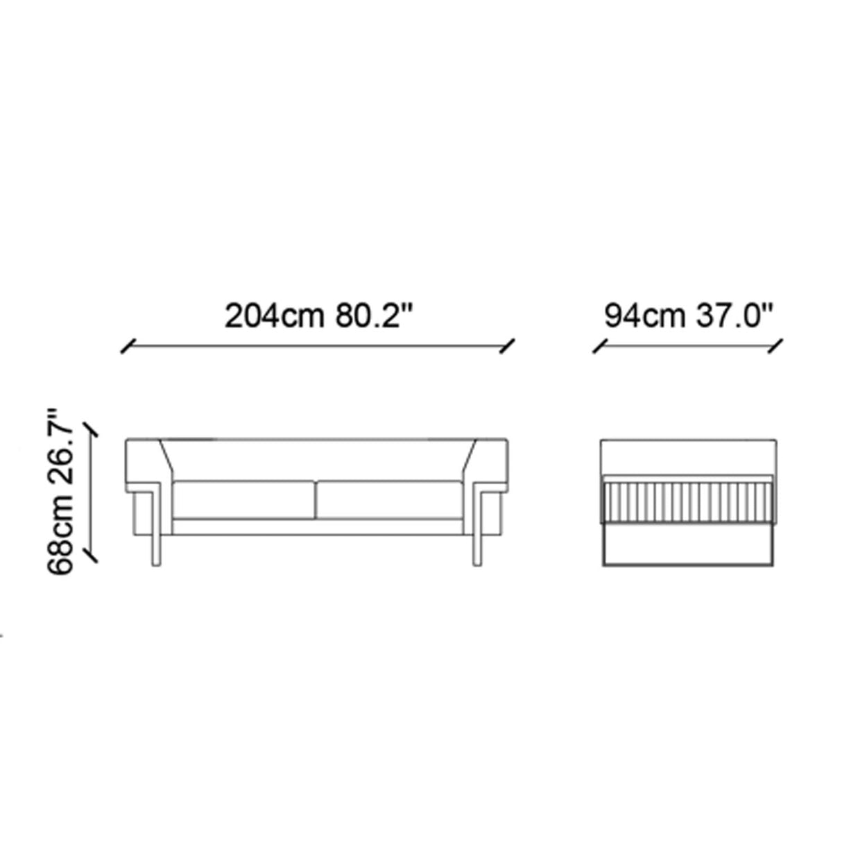 Canapea fixă Magenta, Diverse culori, Diverse configurații, Diverse dimensiuni - Roșu - 204x94x68 cm - 2 locuri | SKU: 291NDS1119 | Canapea fixă Magenta, varianta Roșu - 204x94x68 cm - 2 locuri, produs pentru amenajarea locuinței, disponibil online în România la CasaMob
