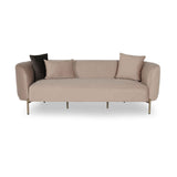 Canapea fixă Macaroon, Diverse culori, Diverse configurații, Diverse dimensiuni - Crem - 228x82x70 cm - 3 locuri | SKU: 291NDS1305 | Canapea fixă Macaroon, varianta Crem - 228x82x70 cm - 3 locuri, produs pentru amenajarea locuinței, disponibil online în România la CasaMob