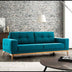Albastru | SKU: 291NDS1307 | Canapea extensibilă New Tulip, 3 locuri, Albastru, 220x97x83 cm, varianta Albastru, produs pentru amenajarea locuinței, disponibil online în România la CasaMob