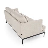 Canapea fixă Pearl, Crem, Diverse configurații, Diverse dimensiuni - 204x88x82 cm - 3 locuri | SKU: 291NDS1310 | Canapea fixă Pearl, Crem, varianta 204x88x82 cm - 3 locuri, produs pentru amenajarea locuinței, disponibil online în România la CasaMob