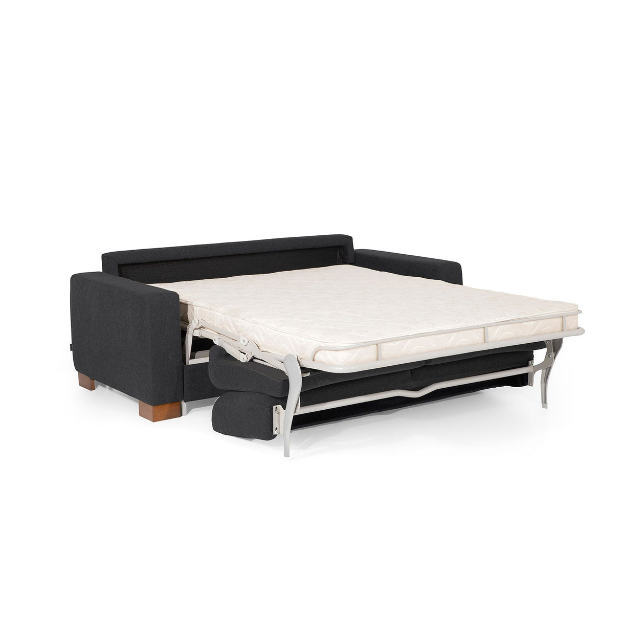Canapea extensibilă 3 locuri Kansas, Diverse culori, 200x98x98 cm - Gri închis | SKU: 291NDS1313 | Canapea extensibilă 3 locuri Kansas, 200x98x98 cm, varianta Gri închis, produs pentru amenajarea locuinței, disponibil online în România la CasaMob