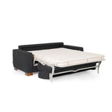 Canapea extensibilă 3 locuri Kansas, Diverse culori, 200x98x98 cm - Gri închis | SKU: 291NDS1313 | Canapea extensibilă 3 locuri Kansas, 200x98x98 cm, varianta Gri închis, produs pentru amenajarea locuinței, disponibil online în România la CasaMob