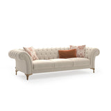 Canapea fixă Bianca, Crem, Diverse configurații, Diverse dimensiuni - 260x100x75 cm - 3 locuri | SKU: 291NDS1320 | Canapea fixă Bianca, Crem, varianta 260x100x75 cm - 3 locuri, produs pentru amenajarea locuinței, disponibil online în România la CasaMob