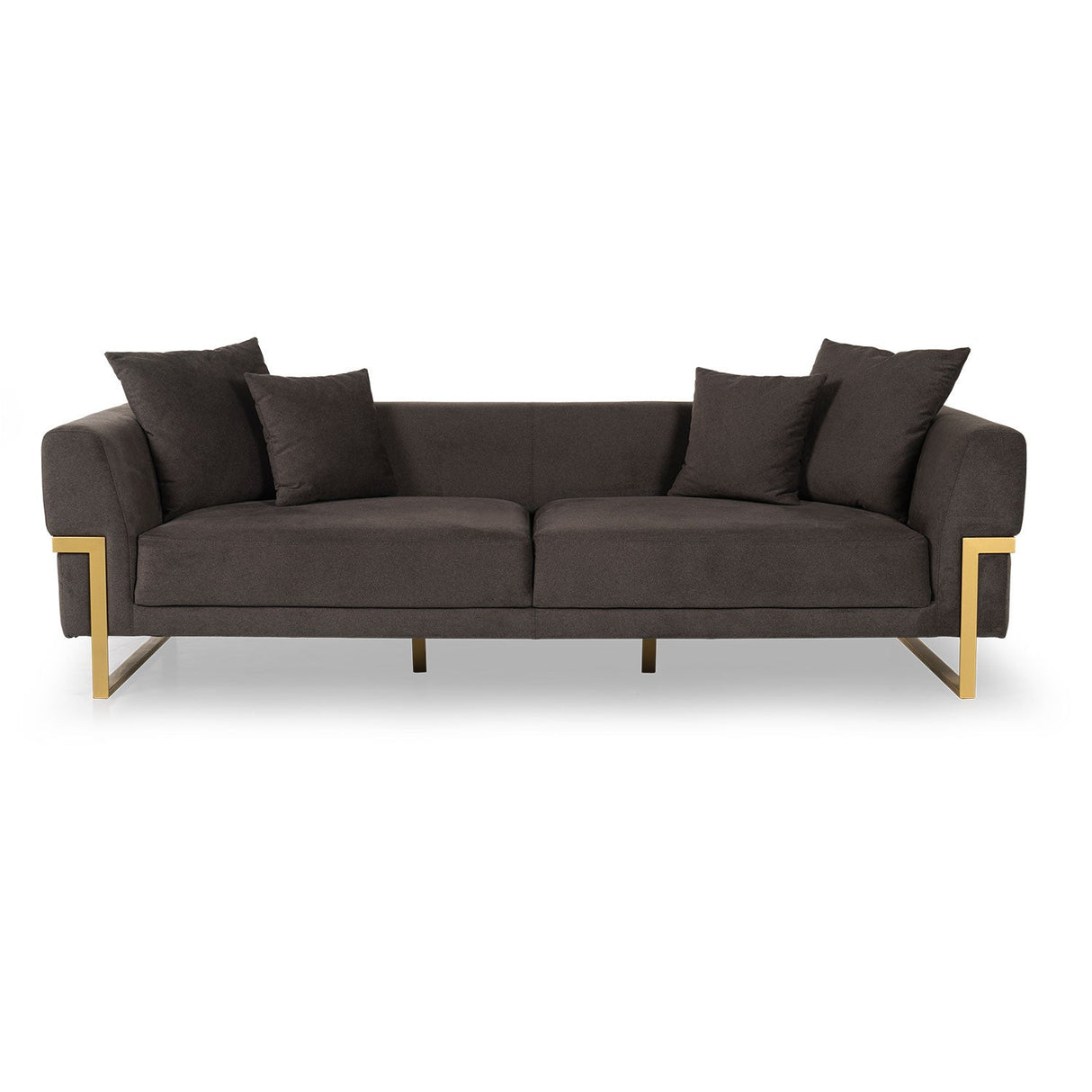 Canapea fixă Magenta, Diverse culori, Diverse configurații, Diverse dimensiuni - Maro închis - 245x94x68 cm - 3 locuri | SKU: 291NDS1327 | Canapea fixă Magenta, varianta Maro închis - 245x94x68 cm - 3 locuri, produs pentru amenajarea locuinței, disponibil online în România la CasaMob