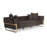 Canapea fixă Magenta, Diverse culori, Diverse configurații, Diverse dimensiuni - Maro închis - 245x94x68 cm - 3 locuri | SKU: 291NDS1327 | Canapea fixă Magenta, varianta Maro închis - 245x94x68 cm - 3 locuri, produs pentru amenajarea locuinței, disponibil online în România la CasaMob