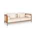 Canapea fixă 3 locuri Peanut, Crem, 230x94x70 cm, SKU 291NDS1332, imagine 2