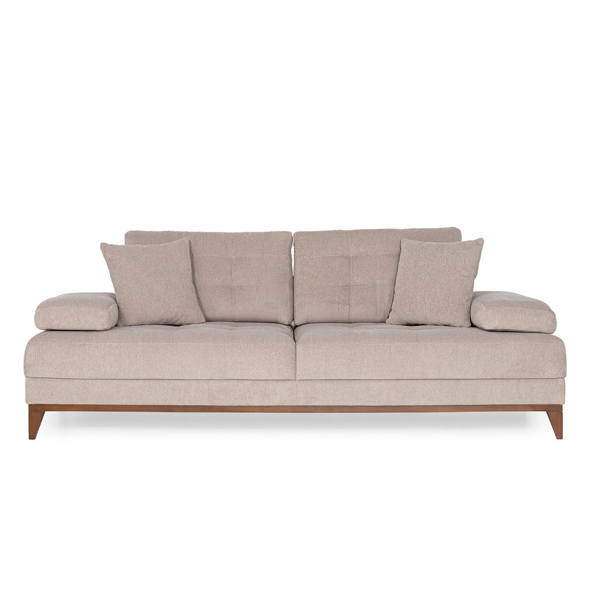 Canapea fixă Sonya, Crem, Diverse configurații, Diverse dimensiuni - 220x104x86 cm - 3 locuri | SKU: 291NDS1337 | Canapea fixă Sonya, Crem, varianta 220x104x86 cm - 3 locuri, produs pentru amenajarea locuinței, disponibil online în România la CasaMob
